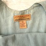 Cambridge Clothing Co. S/M Womens Denim Jean Maxi Dress Tie in Back Size Small Blue Photo 1