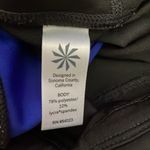 Athleta Black with Red, White & Blue Stripes Cropped Leggings Size XS Photo 11