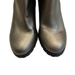 Sam & Libby  Bronze Metallic Ankle Boots Photo 5