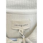 THREAD & SUPPLY Oatmeal Beige Womens Shirt Photo 5