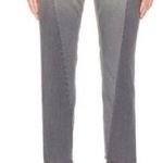 frame denim NEW! Size 30 Nouveax Le Mix Gris Ankle Straight Crop Jean Distressed Photo 3