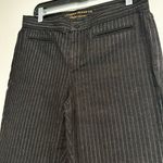 Ralph Lauren NWOT Lauren . Sz:6 PETITE. Black Pinstripe Jeans. Stretch. Photo 5