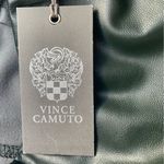 Vince Camuto NWT Faux Leather Pant Leggings Dark Willow Green Size Medium NEW Photo 7