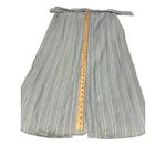 Walter Baker  XL Pin Stripe Chambray Maxi Shirt Dress‎ Women's Blue White #U9-1 Photo 6