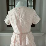Stellah Tiered Eyelet Dress Deep V Photo 7