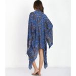 Amuse Society Amuse Society Brooklyn Kimono Duster Cardigan Medina Blue One Size Photo 3