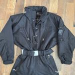 Bogner Black Full Woman’s Ski Suit Size Large 10 Photo 1