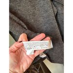 ZARA Knit Ruffle Cold Shoulder Sweater Gray Womens Size Small Photo 8