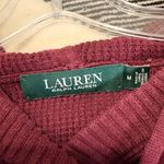 Ralph Lauren  Burgundy Knit Hoodie Photo 3