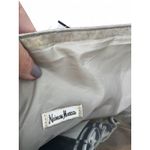 Neiman Marcus  Large Bag Commuter Metallic Gold Leather Shopping Tote Shoulder Photo 4