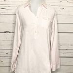 Vineyard Vines Pink & White Relaxed Oxford Button Up Shirt Women’s Size 0 XS Photo 1