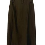 Belstaff Olive / Brown Pencil Skirt Size 38 Photo 1