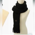 ALLSAINTS Yarn Mix Hand Knit Scarf - Wool and Alpaca Blend Photo 2