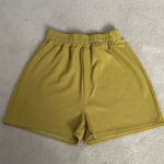 Forever 21 Yellow ribbed shorts Photo 0