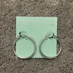 Argento Vivo Sterling Silver Hoop Earrings Photo 0