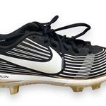 Nike Girls Lunarlon Black & White Softball Molded Cleats Size 7 AO7918-002 Shoes Photo 0