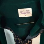Vanity Fair VTG  Granny Cozy ROBE green & Cheetah Print Size 12 House Coat Photo 1