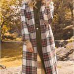 NWT Buru Open Car Coat in Dress Stewart Plaid Size L/XL Originally 298.00 Multiple Photo 1