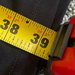 Slinky Brand New  Black Floral Polka Dot Blouse and Pants Business Casual Set L Photo 9