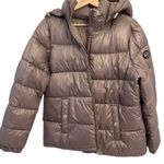 Michael Kors Hoodied Women's puffer Lightweight Jacket Size Large NWOT Photo 0