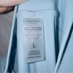 Kittenish Blue High Waisted Athletic Ankle Length Leggings size large Photo 3