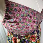 Lucky Brand Floral Maxi Dress Halter Neck Boho Festival Size XS Y2K Photo 9