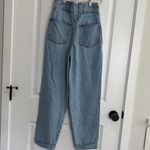 Balmain High-Waisted Blue Jeans PaperBag Photo 4
