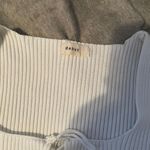 Debut Short Sleeve Cropped Sweater Top Photo 4