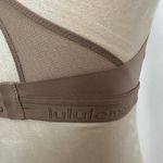Lululemon Light Support Yoga Bra Crisscross Back Beige Women's Size 32B Brown Photo 4