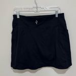 Skechers  Black Athletic Skort Size L Activewear Golf Tennis outdoor with pockets Photo 1