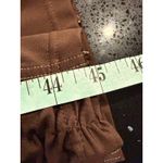 Maniere De Voir Brown Ruched Side Flare Pants Women US 6 UK 10 Photo 7