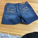 Seven7 Dark Blue Denim Shorts Photo 1