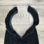 Victoria's Secret Victoria’s Secret Black‎ Velvet Romper Size Large Photo 3