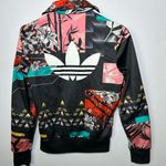 Adidas  Originals Firebird floral print x-small women’s full zip jacket Photo 3