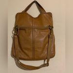 Fossil  Erin Foldover Leather Tote Crossbody Bag and matching wallet Photo 4