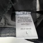 Love j Bomber Jacket Womens L Black Sheer 1/2 Zip Oversized Y2K 90s Sporty Urban Photo 4