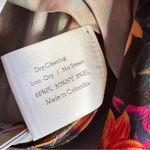 Kika Vargas Florence Dress in Orange Lillies Blue Photo 9