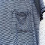 Lululemon Calm Short Sleeve Tee 12 Tonka Stripe Burnout Black Photo 1