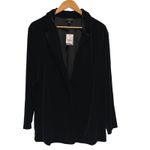 J.Jill  Black Wearever Velvet Blazer Jacket Womens Plus XL Button Front
NWT Photo 1
