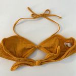 Tropic of C Mustard Savanna Bandeau Bikini Top Photo 3