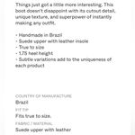 EUC ABLE Leather Joselyn Side Cut Photo 8