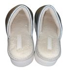 Maeve Anthropologie  Puffy Platform Slipper Shoes Silver size Medium Photo 2