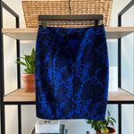 Ann Taylor Stretch Ponte Knit Printed Pencil Skirt, 2P Photo 4