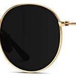  Reflective Lens Round Trendy Sunglasses Photo 4