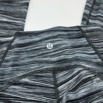 Lululemon Train Times 7/8 Pant 25in Low Tide Alpine White Black Black Size 2 Photo 7