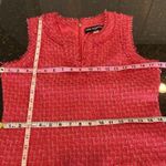 Karl Lagerfeld  Paris Pink Magenta Tweed Boucle Shift Jackie-O Dress Size 8 NWOT Photo 11