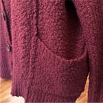 Free People  Fall Friend Oversized Wool Blend Cardigan Sweater - Small Photo 1