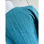 Vintage 90s cotton Dress Boho HIppie Folk Midi Fit Size Medium Green Photo 4