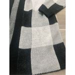 Soho Apparel  long lined open front buffalo check cardigan size small Photo 1