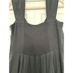 Madewell Grace Cap Sleeve Wide Leg Crop True Black Jumpsuit US Women's Sz 4 Photo 3